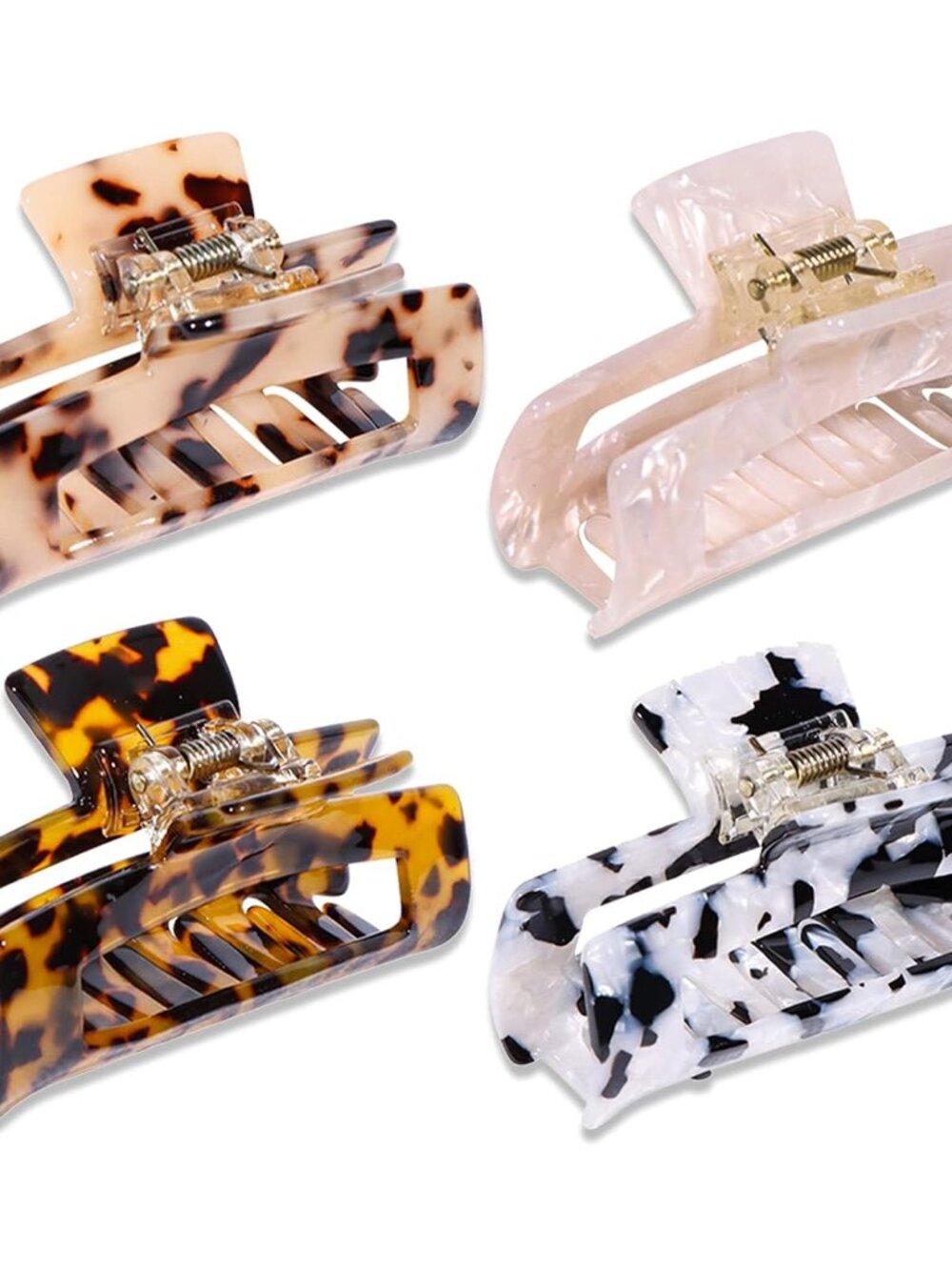 Hair Claw Clips For Women Thick Thin Hair Updos, Tortoise Shell
